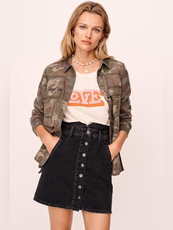 Pilcro and the Letterpress Dresses & Skirts - Pilcro by Anthropologie Denim Mini Skirt - Size 2